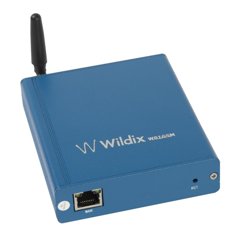 Wildix W01GSM User manual