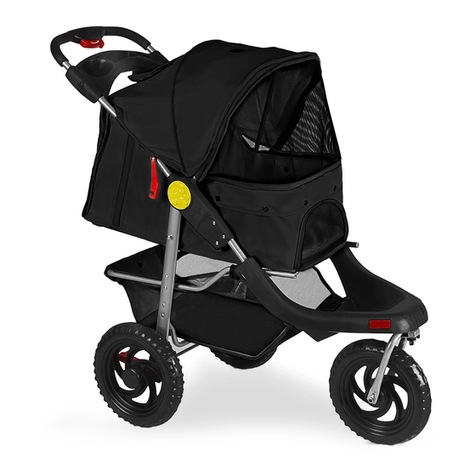 paws & pals DELUXE STROLLER instruction manual