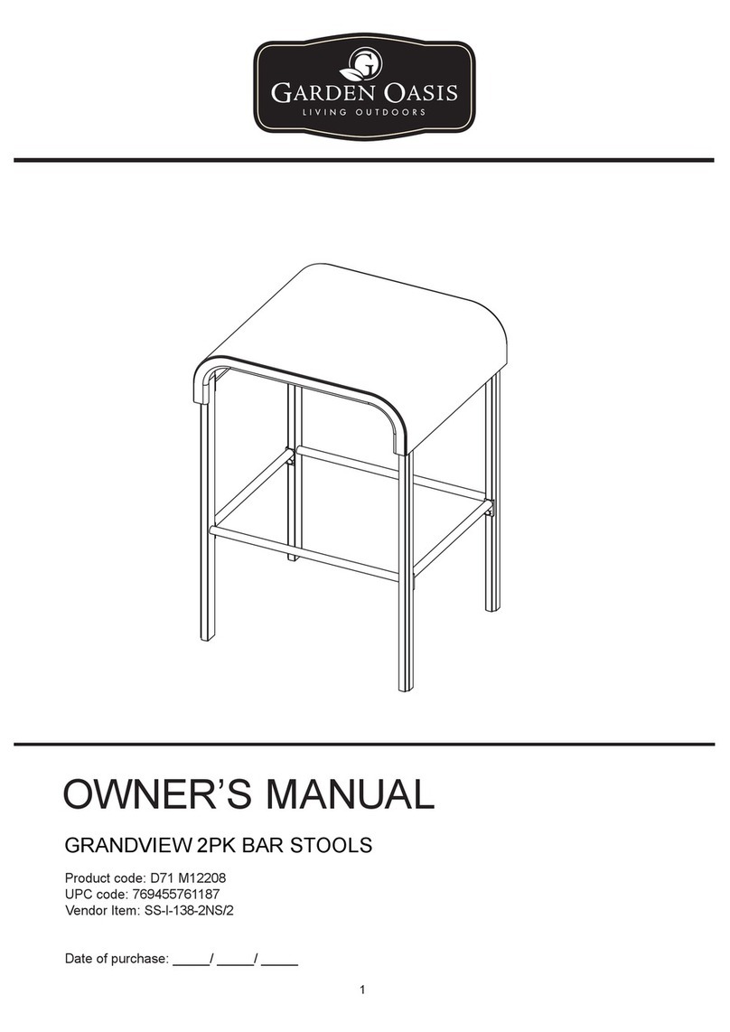 Grandview 2PK BAR owner's manual