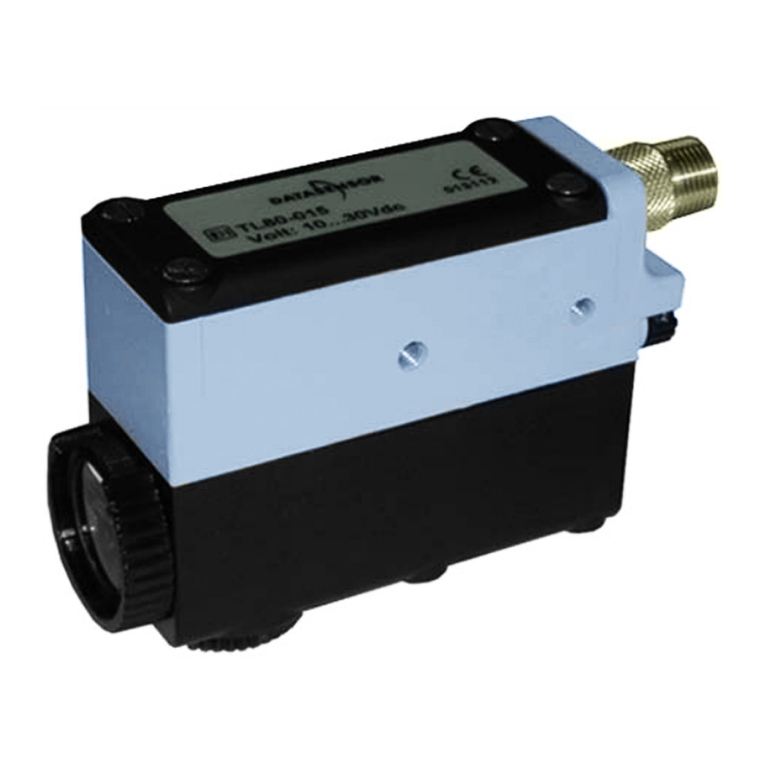 Datasensor TL80 Series instruction manual