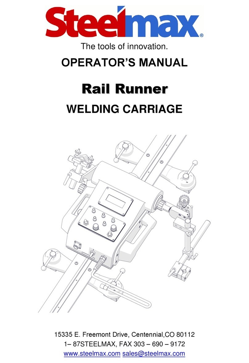 SteelMax Rail Runner User manual