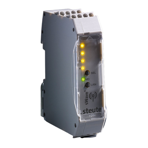 steute RF Rx SW868-NET-4S-A Programming manual