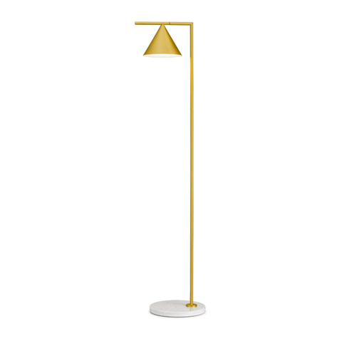 FLOS CAPTAIN FLINT Instruction for correct Installation and Use