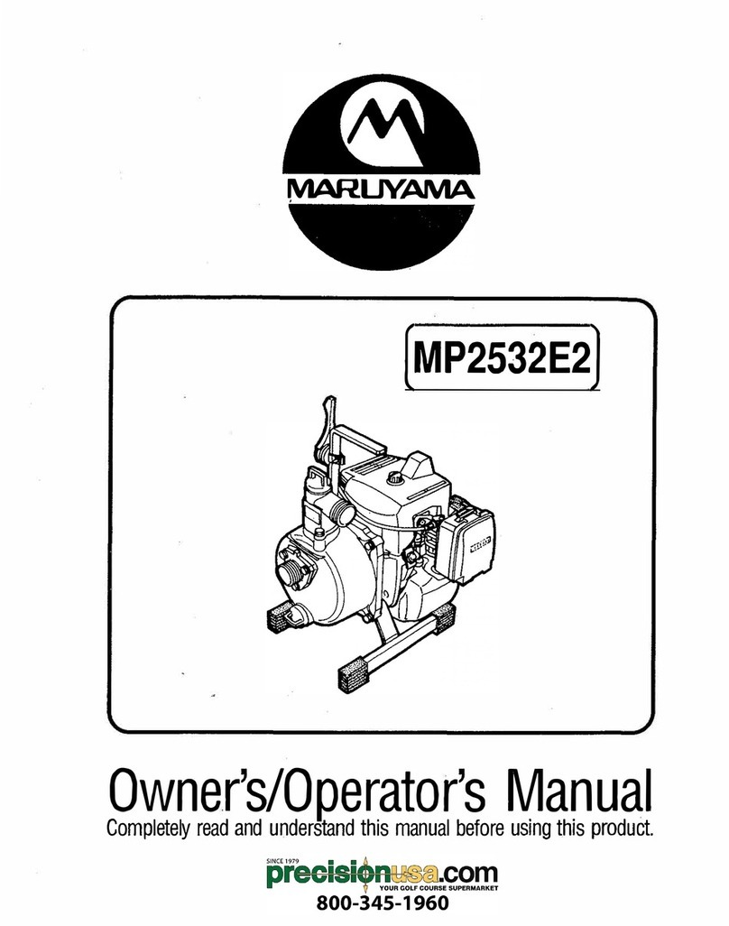 Maruyama MP2532E2 Owner's manual