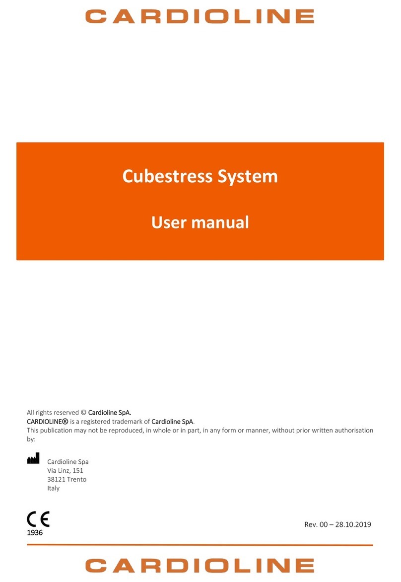 Cardioline Cubestress System user manual