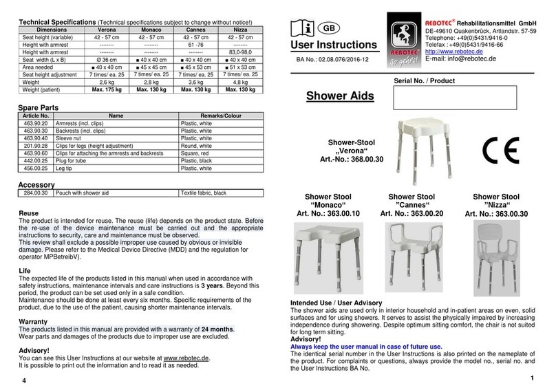 Rebotec 363.00.20 User manual