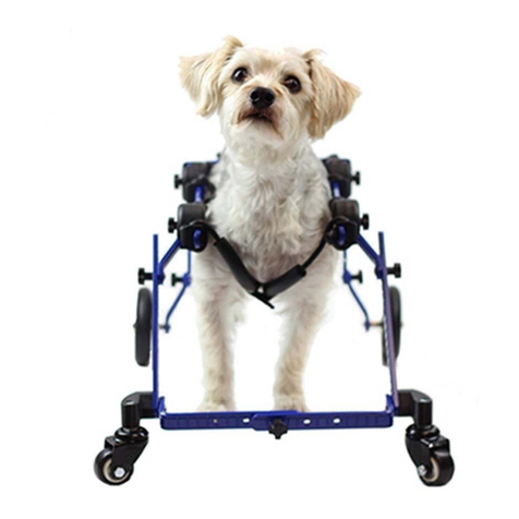 Walkin’ Pets Mini Front Wheel Attachment B2 Assembly instructions