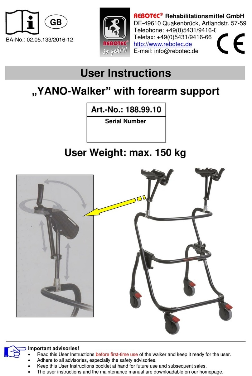 Rebotec YANO-Walker User manual