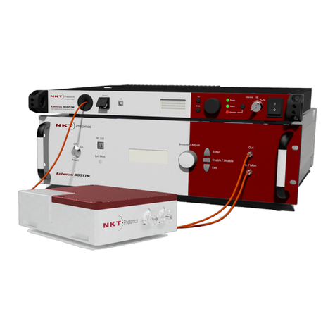 NKT Photonics Koheras HARMONIK Series User manual