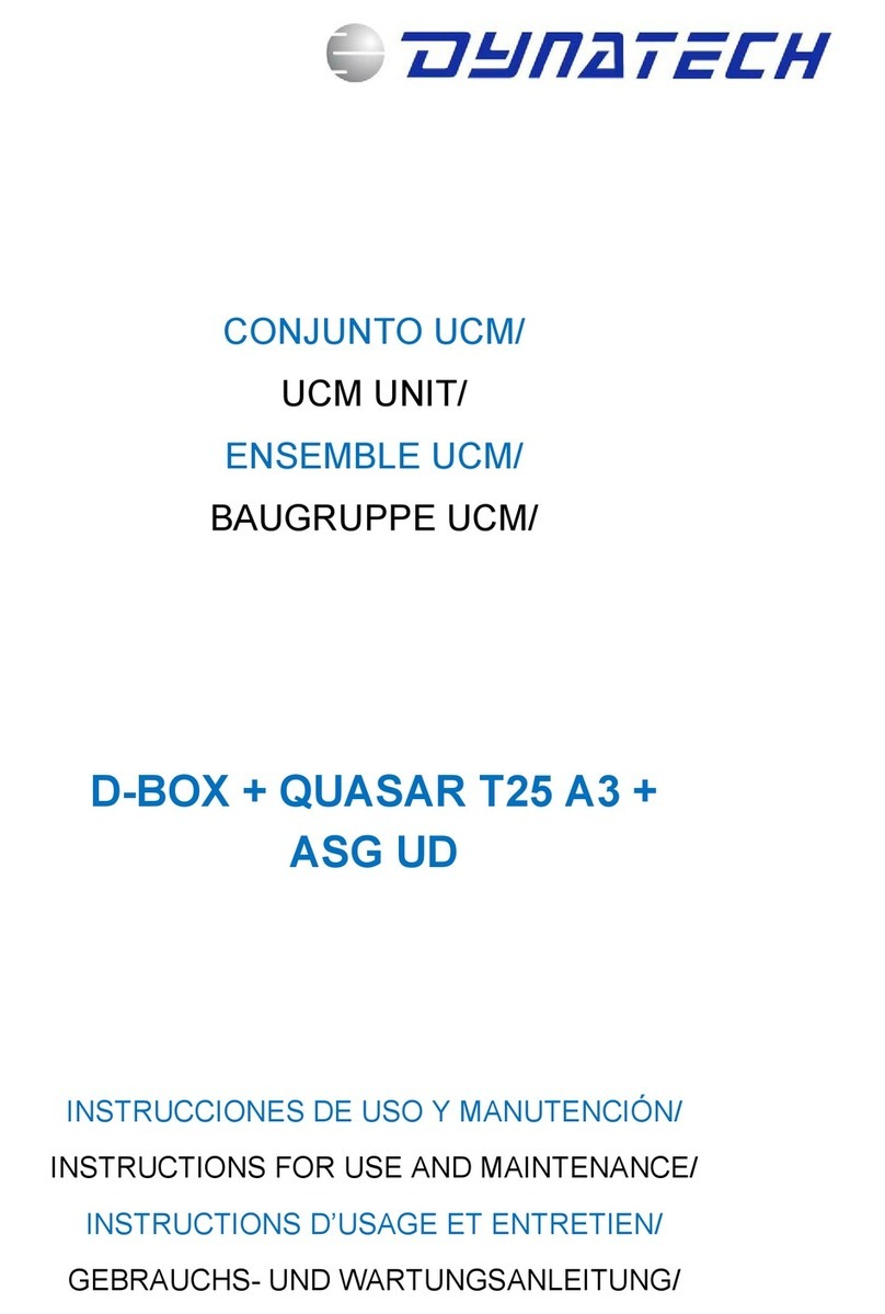 Dynatech D-BOX Specification sheet