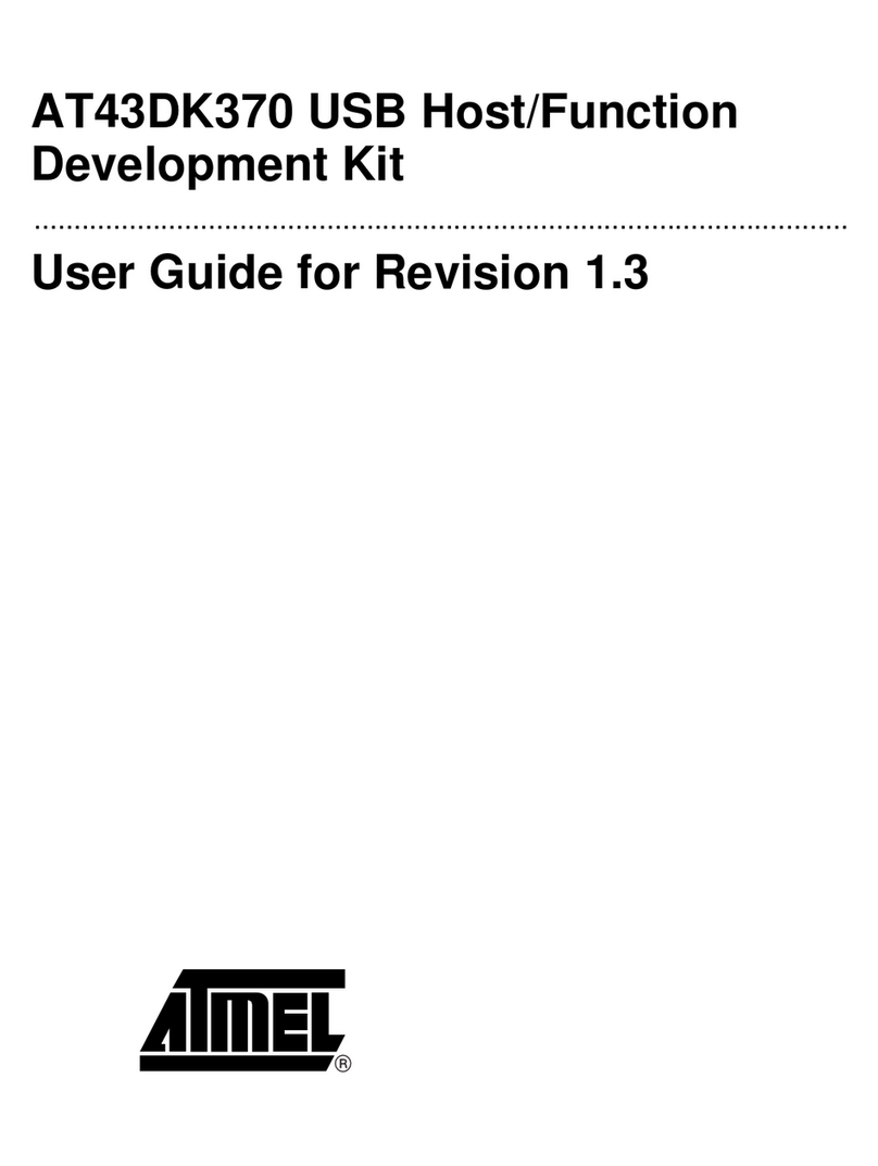 Atmel AT43DK370 user guide