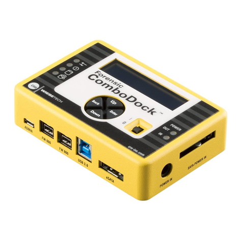 CRU WiebeTech Forensic ComboDock quick start guide CRU WiebeTech Forensic ComboDock quick start guide