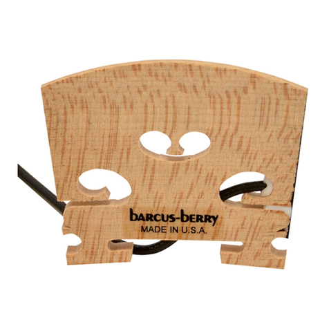 Barcus-Berry 1320 manual