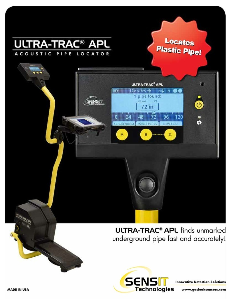 SENSIT Technologies ULTRA-TRAC APL User manual