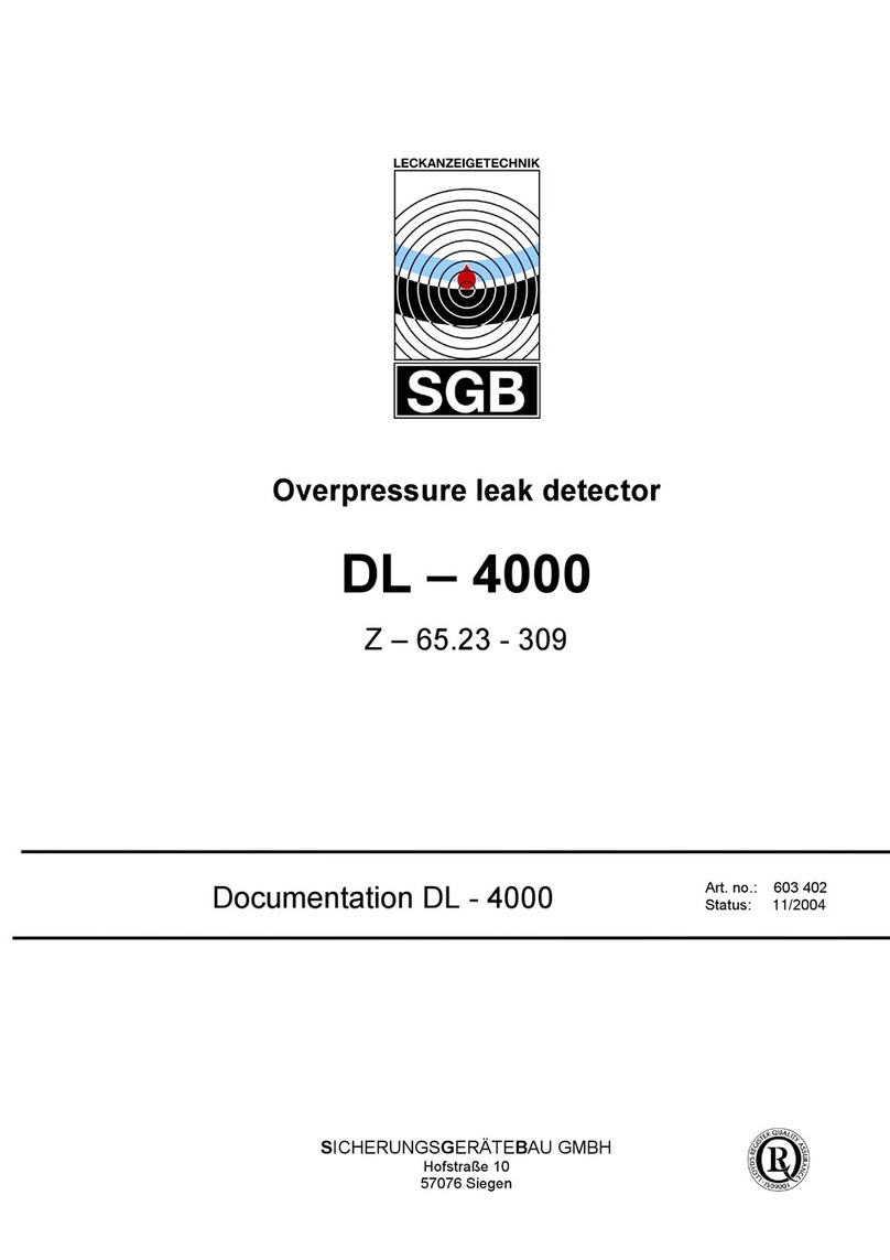 SGB DL-4000 Series Operator's manual