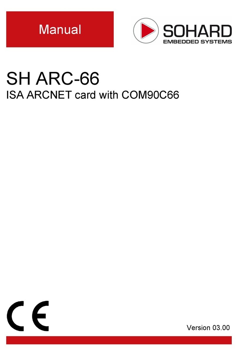 SOHARD SH ARC-66 User manual