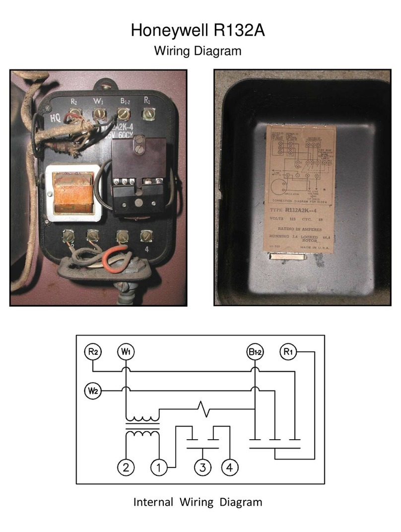 Honeywell R132A Quick start guide