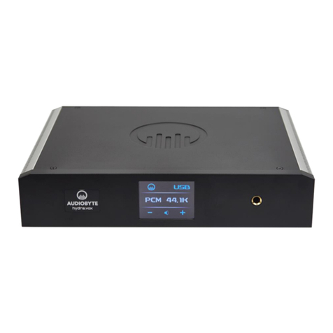 AUDIOBYTE Hydra VOX owner's manual