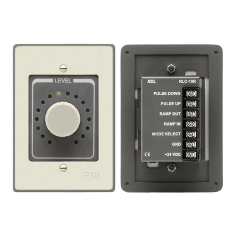 RDL RLC-10R manual