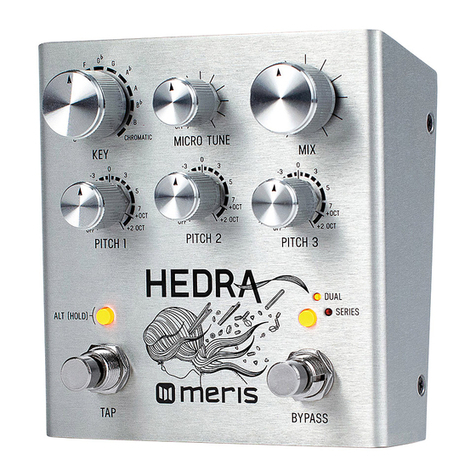 Meris HEDRA User manual
