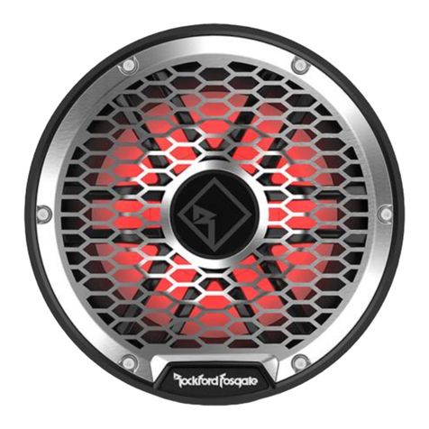 Rockford Fosgate Element Ready M2D4-10I User manual