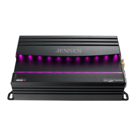 Jensen Octane XDA91RB Installation & owner's manual