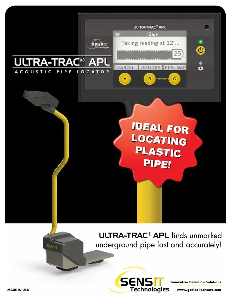 SENSIT Technologies ULTRA-TRAC APL quick start guide