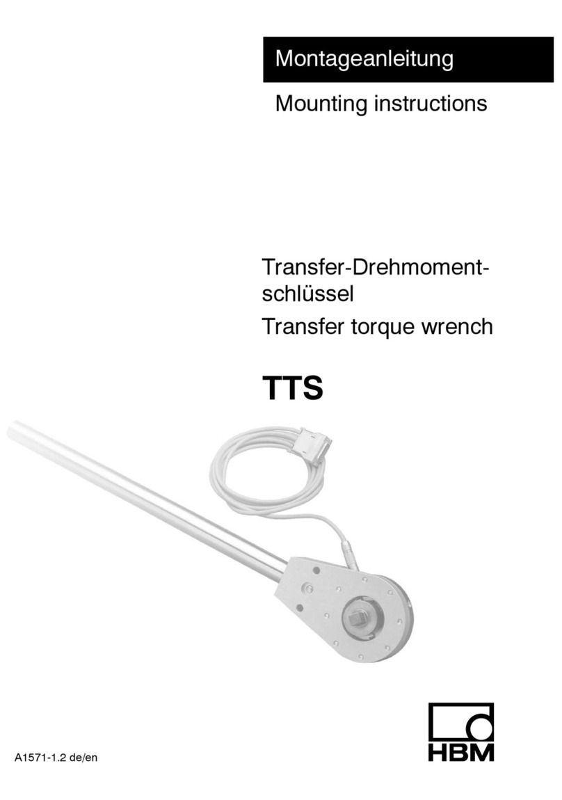 HBM TTS Mounting instructions