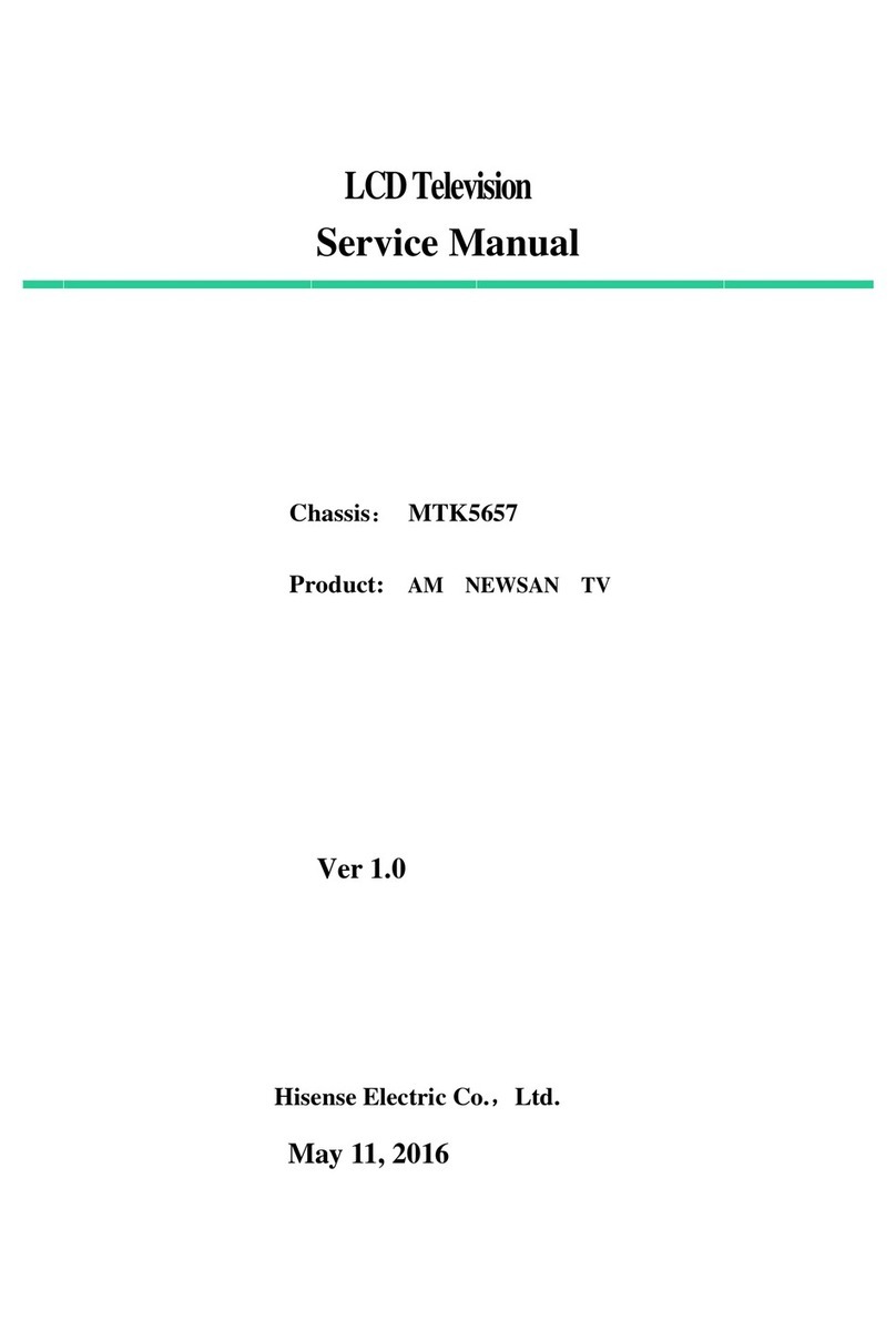 Hisense MTK5657 Service manual