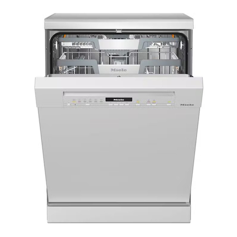 Miele G 7100C operating instructions