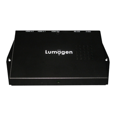 Lumagen Radiance Series User manual