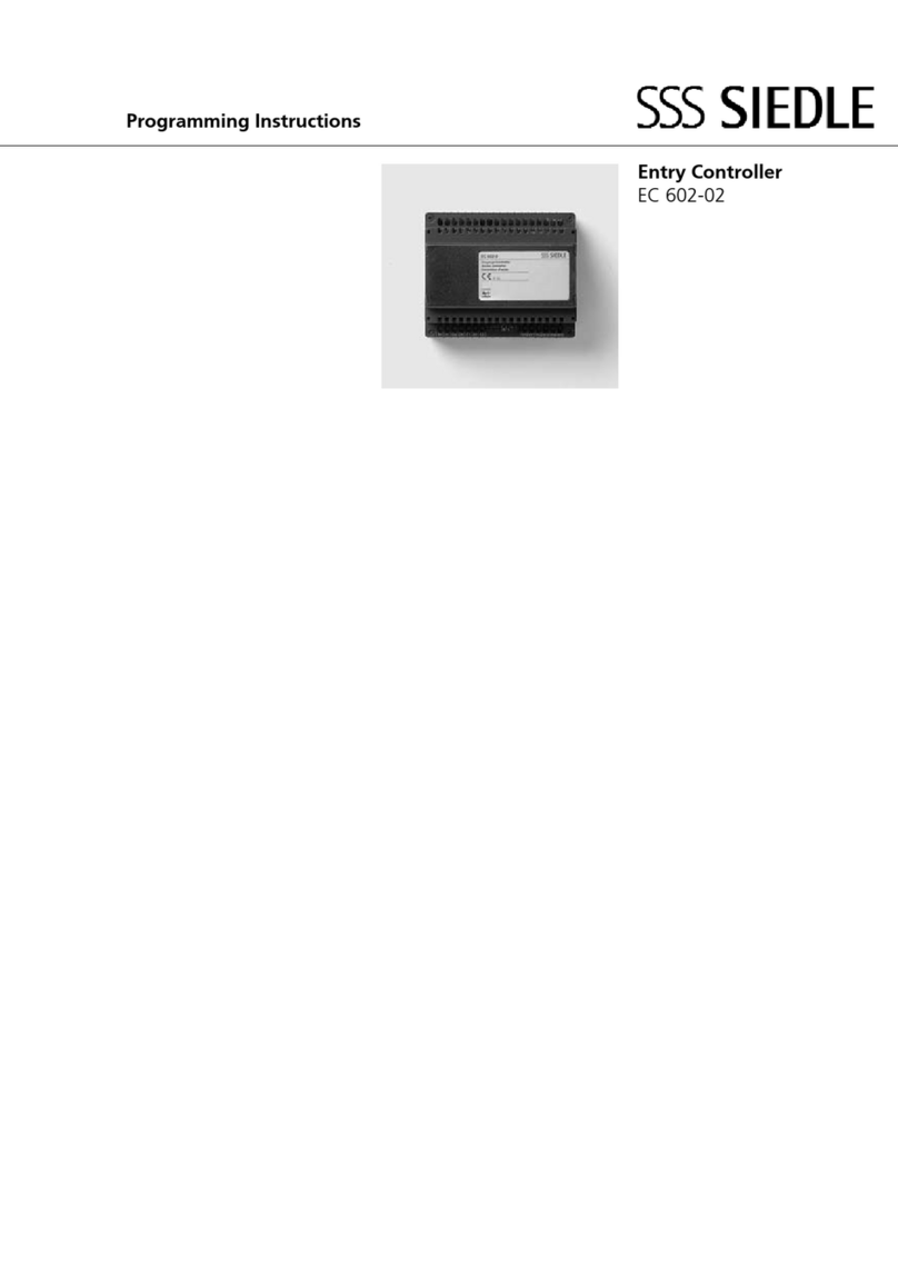 Siedle EC 602-02 Installation manual