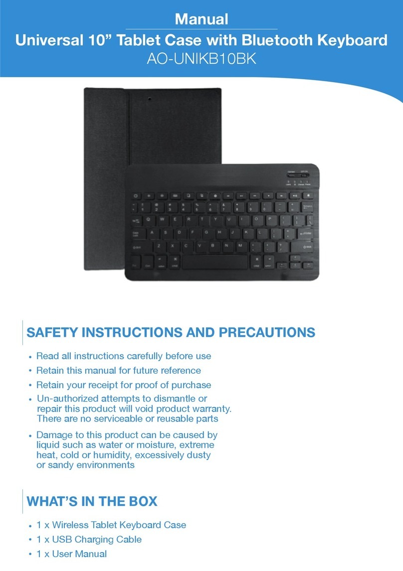 Laser AO-UNIKB10BK User manual