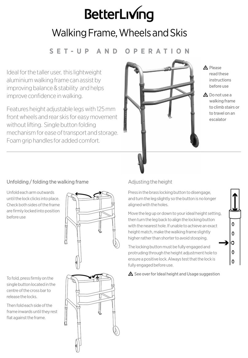 BetterLiving BL1234 Setup and operation