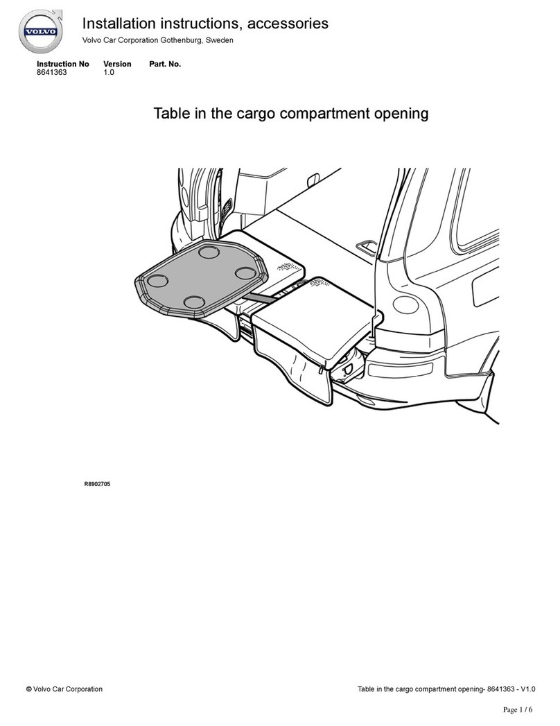 Volvo R8902705 installation instructions