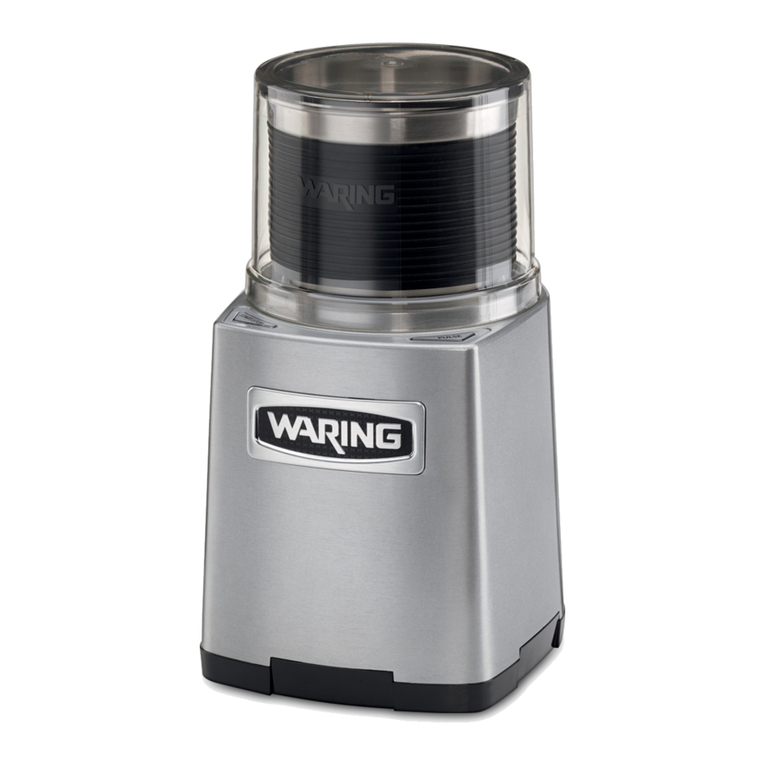 Waring WSG60 User manual Waring WSG60 User manual