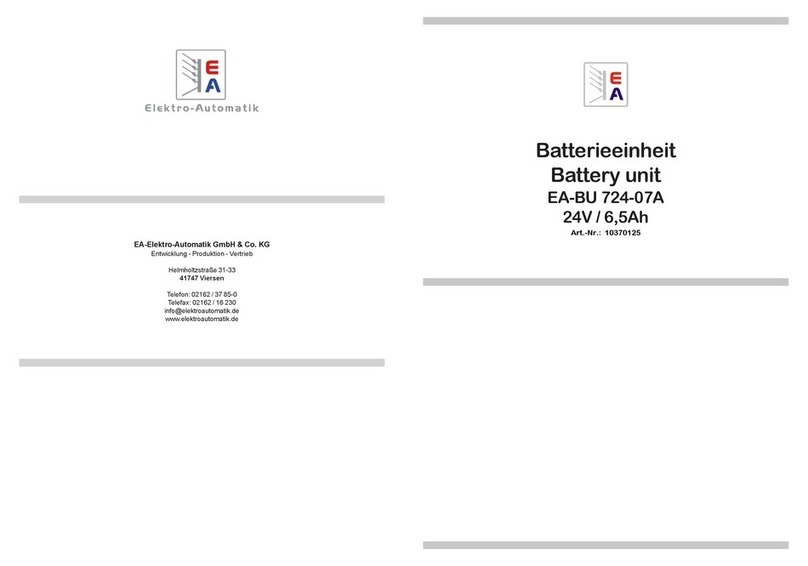 EA-ELEKTRO-AUTOMATIK EA-BU 724-07A User instructions