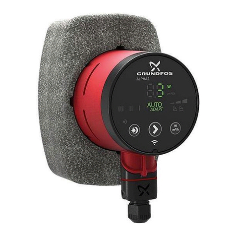 Grundfos Auto ADAPT ALPHA2 User manual