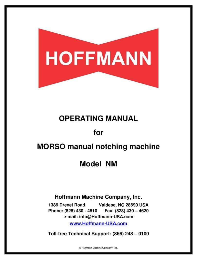 Hoffmann MORSO NM User manual