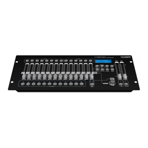 ProLights CYBER384 user manual