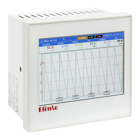 Elimko E-PR-110 Series User manual