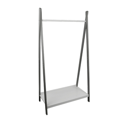 Livarno Living CLOTHES RAIL Instructions for use