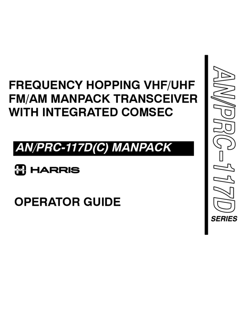 Harris AN/PRC-117D Series Manual