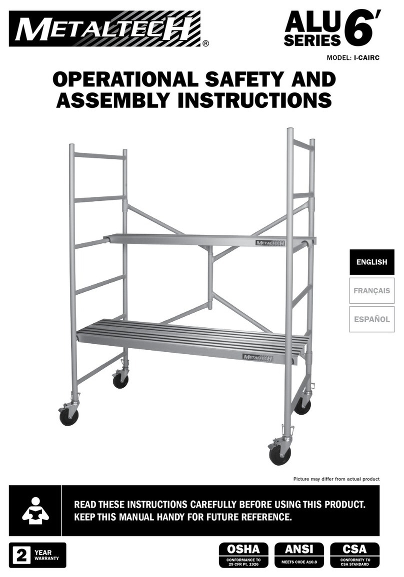 MetalTech ALU 6 Series User manual