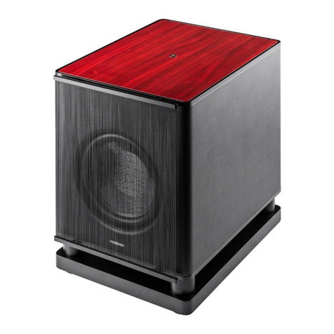 Sonus Faber GRAVIS VI owner's manual Sonus Faber GRAVIS VI owner's manual