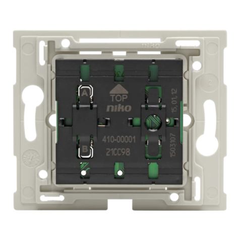 Niko 410-00001 User manual Niko 410-00001 User manual