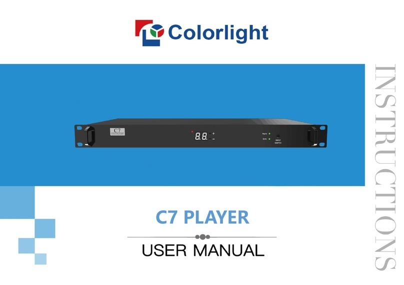 Colorlight C7 User manual