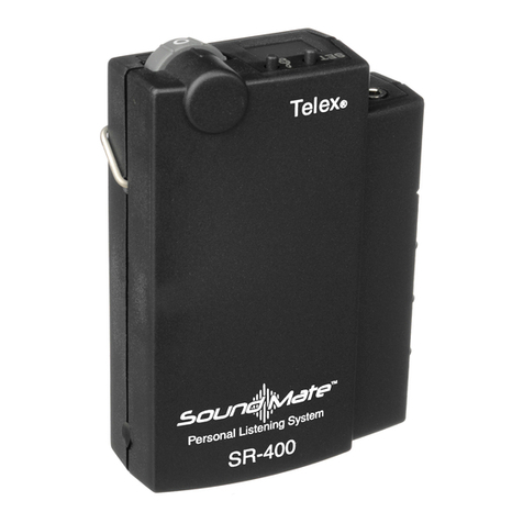 Telex SR-400 User manual