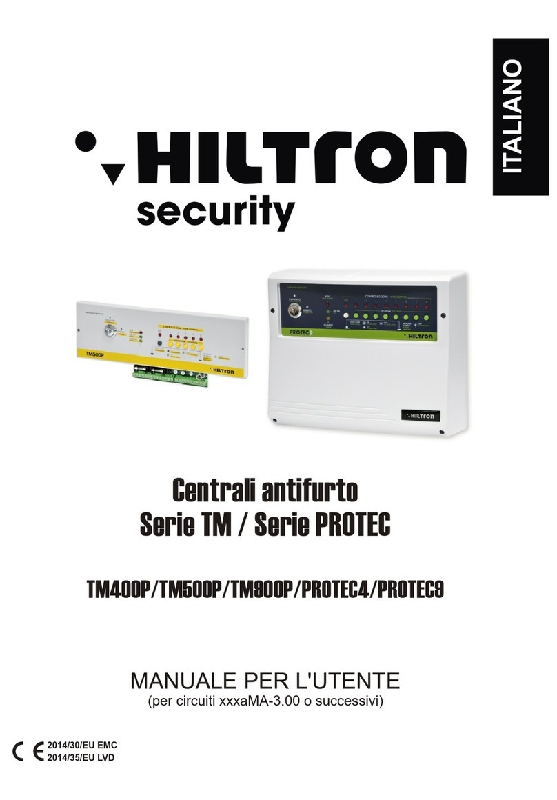 Hiltron security TM Series User manual
