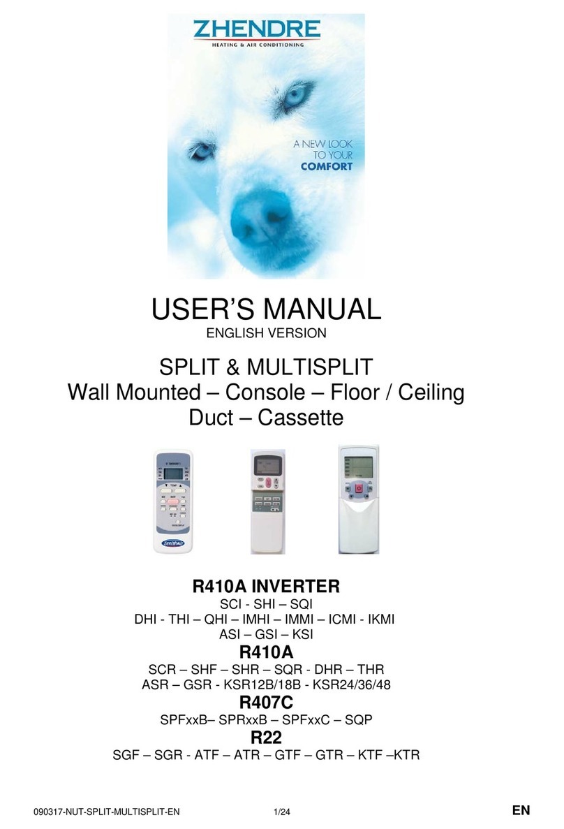 Zhendre SPF B Series user manual